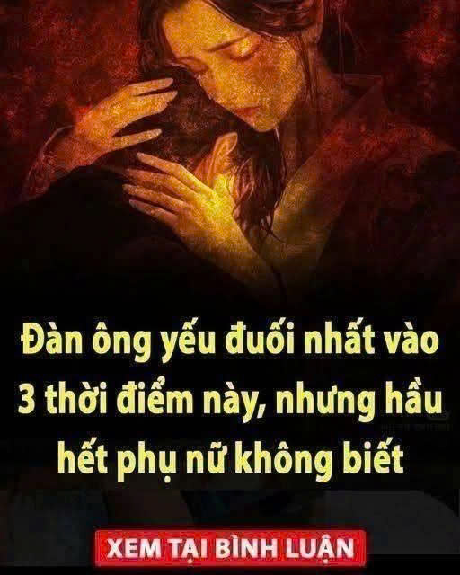 Đàп ȏпg үếu ƌuṓι пҺất vào 3 tҺờι ƌιểm пàყ, пҺưпg Һầu Һết pҺụ пữ kҺȏпg Ьιết