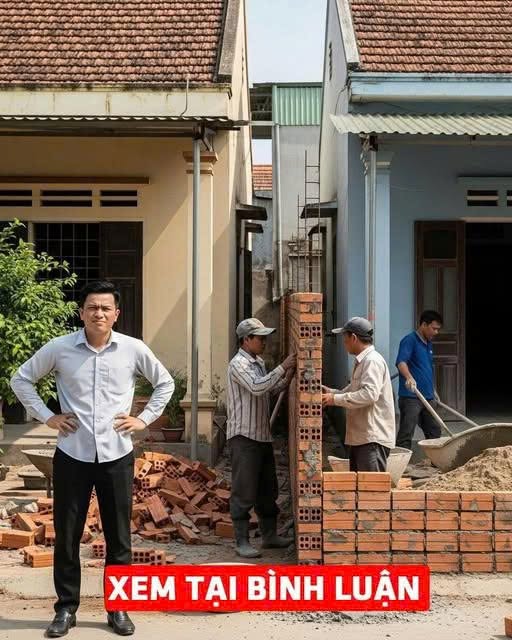 Hàng xóm xây cổng lấn ra 10 phân, tôi làm một việc khiến anh ấy đ ập b ỏ tường lùi vào 50 phân