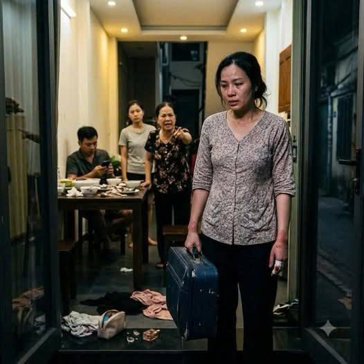 Chỉ vì tôi không rửa bát giúp em chồng, mẹ chồng đã đuổi tôi ra khỏi nhà. Một tuần sau, chồng gọi hỏi: “Em biết mình sai chưa?”