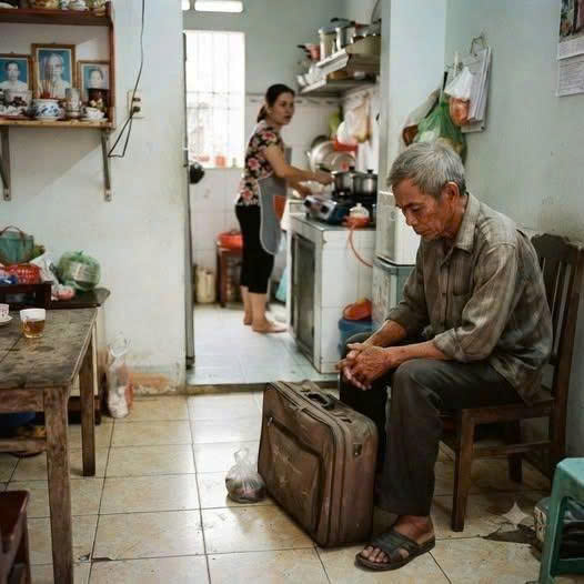 Sau khi b:án h:ết t:ài s:ản c:hia đều cho các con, cụ Sáu lần lượt đến từng nhà ở nhờ. Chỉ chưa đầy một tháng, ông ngh:ẹn l:òng khi nhìn rõ l:òng người
