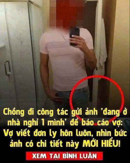 Chụp ảnh 1 mình ở khách sạn để báo cáo vợ, chồng bị phát hiện ngoại tình từ chi tiết nhỏ