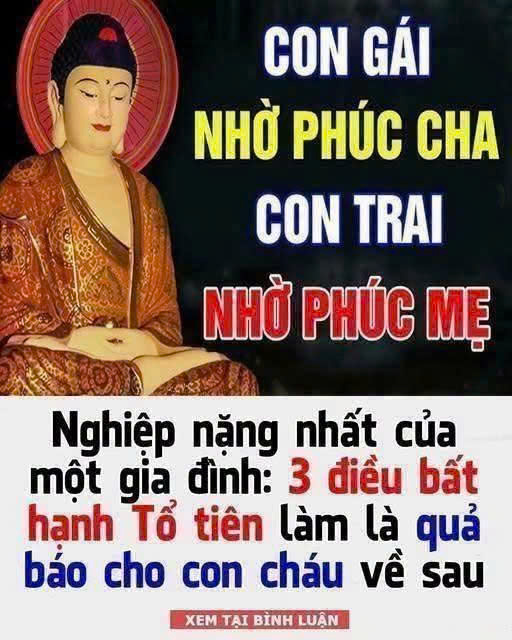 Nghiệp nặng nhất của một gia đình: 3 điều bất hạnh Tổ tiên làm là quả báo cho con cháu về sau